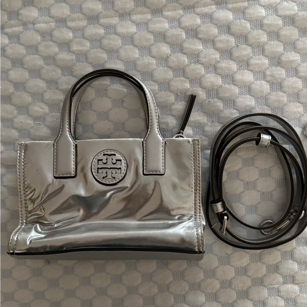 TORY BURCH MINI ELLA TOTE.